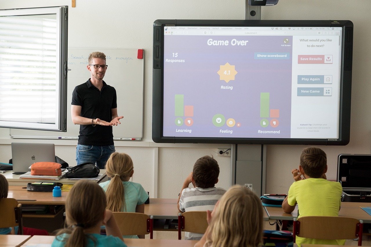 Teaching the students